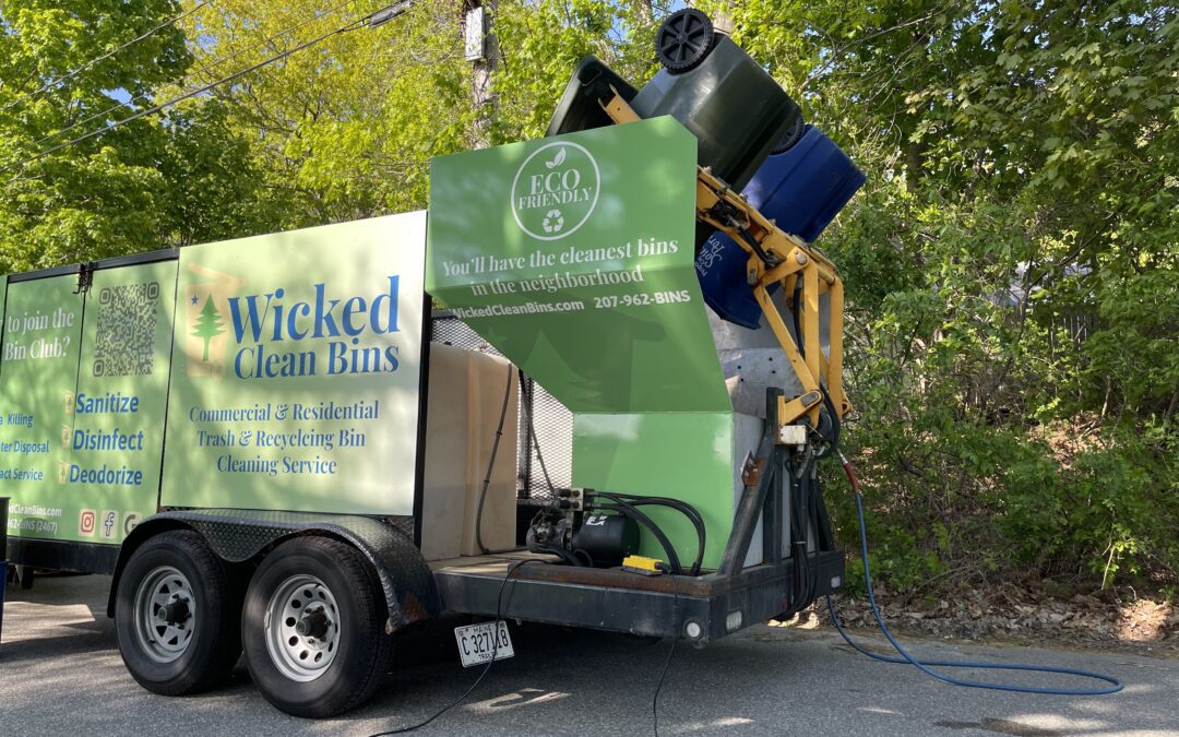 Wicked Clean Bins Maine's Only Curbside Bin Cleaning Service
